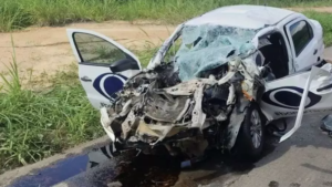 Cinegrafista morre e repórter da Band Minas fica em coma após grave acidente na BR-381